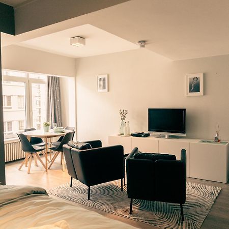 Ferienwohnung Ruime 2 Pers Studio Bij Casino Oostende: Geniet Van Zee, Kunst, En Relax Exterior foto